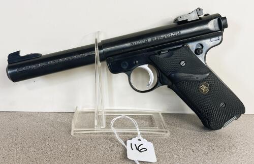 RUGER MKII IN .22 LR - RESTRICTED