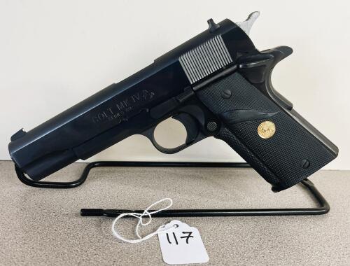 COLT MK IV SERIES 80 COMBAT GOVERNMENT MODEL IN .45 ACP - RESTRICTED