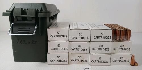 AMMO: APPROX 516X HIGHLINK .30 BORE PISTOL - INCL AMMO BOX