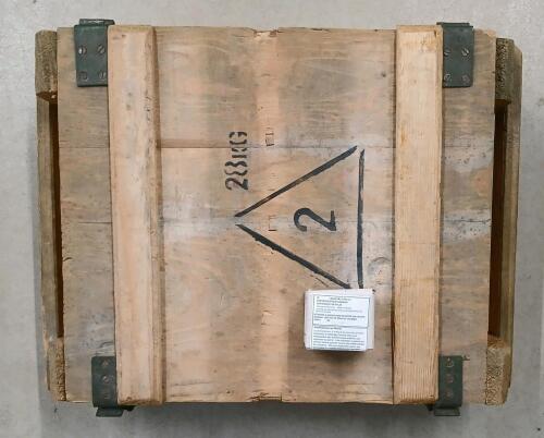 AMMO: APPROX 740X 7.62X39MM MILITARY RNDS - INCL AMMO CRATE