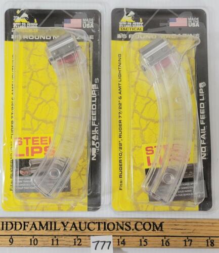 LOT OF 2 - BUTLER CREEK TACTICAL RUGER 10/22 MAGS - PAL REQ.