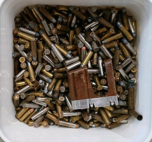 AMMO: QTY OF MIXED .38 SPL - FN - 46.5LBS