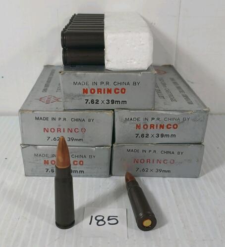 AMMO: 100X NORINCO 7.62X39MM
