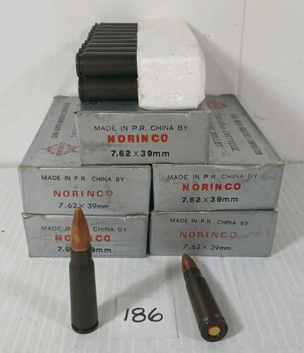 AMMO: 100X NORINCO 7.62X39MM