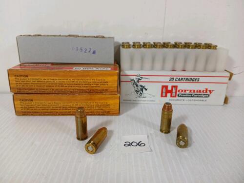 AMMO: 100X HORNADY FRONTIER & NORMA 10MM AUTO - 170 & 200GR - JHP