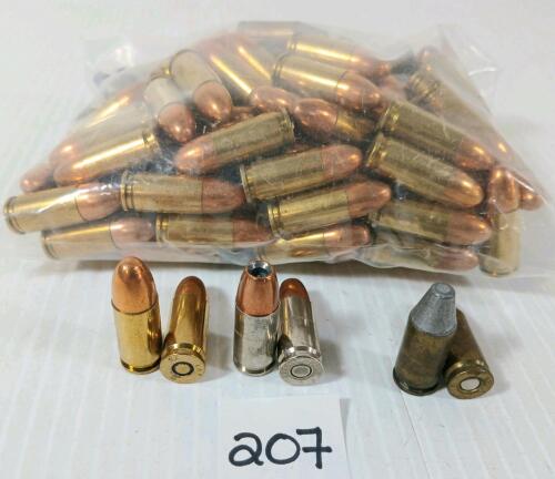 AMMO: APPROX 127X 9MM BALL CDN MKI MILITARY ISSUE RNDS