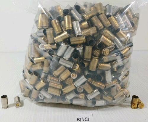 BRASS: QTY OF MIXED 9MM LUGER - 10.5LBS