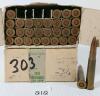 AMMO: 62X .303 BRIT MILITARY ISSUE RNDS - 2