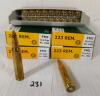AMMO: 100X SELLIER & BELLOT .223 REM - 55GR - FMJ