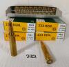 AMMO: 100X SELLIER & BELLOT .223 REM - 55GR - FMJ