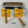 AMMO: 100X SELLIER & BELLOT .223 REM - 55GR - FMJ