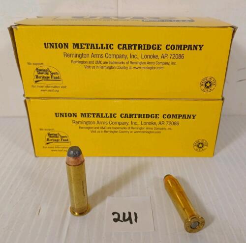 AMMO: 100X REMINGTON UMC .357 MAG - 125GR - JKTD