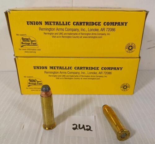 AMMO: 100X REMINGTON UMC .357 MAG - 125GR - JKTD