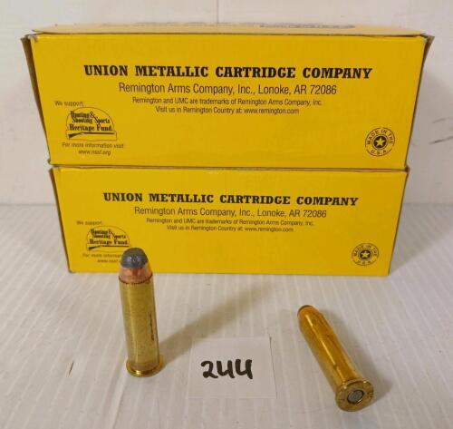 AMMO: 100X REMINGTON UMC .357 MAG - 125GR - JKTD