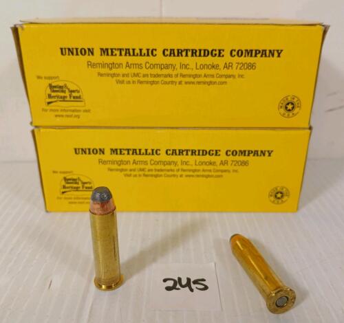 AMMO: 100X REMINGTON UMC .357 MAG - 125GR - JKTD