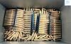 AMMO: APPROX 1000X UMC .223REM - 55GR - FMJ - W/ STRIPPER CLIPS & CRATE
