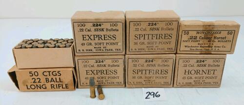 AMMO: APPROX 550X MIXED .22CAL