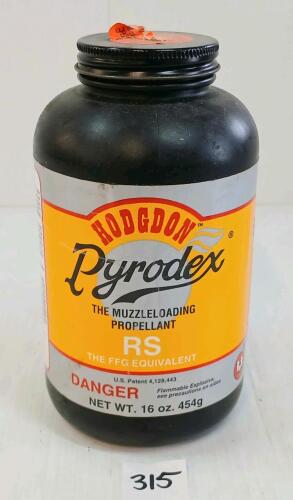 POWDER: 1LBS HODGDON PYRODEX RS