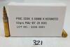 AMMO: 1000X MILITARY 5.56MM - 62GR - 2