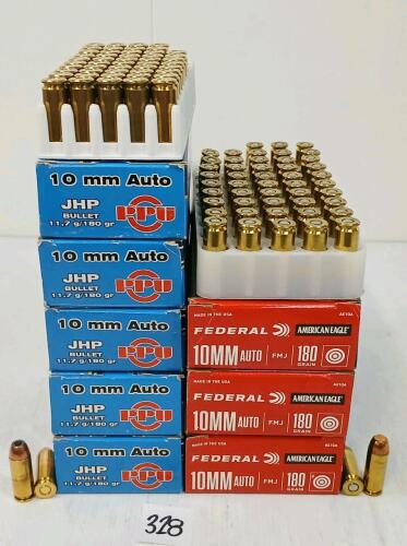 AMMO: 400X MIXED 10MM AUTO - 180GR