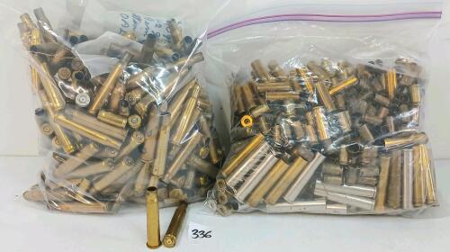BRASS: QTY OF ASSORTED SHELLS - 14LBS