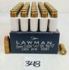 AMMO: 1000X SPEER LAWMAN 9MM LUGER - 147GR - TMJ
