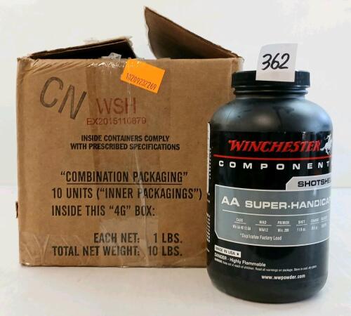 POWDER: 10LBS WINCHESTER AA SUPER-HANDICAP