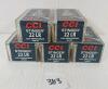 AMMO: 250X CCI STINGER .22 LR - 32GR - COPPER PLATED HP - SEALED