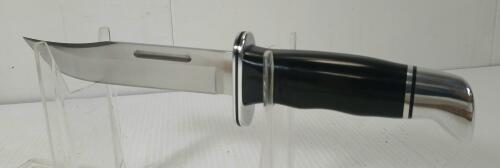 BUCK MODEL 119 HUNTING KNIFE W/ LEATHER SHEATH