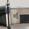 BUCK MODEL 119 HUNTING KNIFE W/ LEATHER SHEATH - 4