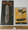LOT OF 2 - BUCKLITE MODEL 424 & GERBER RIPSTONE II FOLDING KNIVES - SEALED