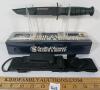 SMITH & WESSON BULLSEYE SEARCH & RESCUE TANTO SURVIVAL KNIFE W/ SHEATH - 2