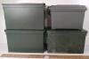 LOT OF 4 - AMMO BOXES - 2