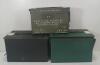 LOT OF 3 - AMMO BOXES - 2