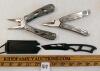 LOT OF 3 - GERBER & LEATHERMAN FOLDING TOOLS & TAC-WARRIOR KNIFE - 2