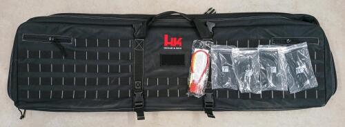 HECKLER & KOCH SOFT LONG GUN CASE W/ ACCESSORIES
