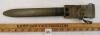 SPANISH ARMY NATO BAYONET W/ SCABBARD & FROG - 2