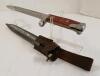 SVT-40 BAYONET W/ SCABBARD & FROG