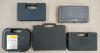 LOT OF 5 - HARD HANDGUN CASES - 2