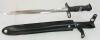 JAGDKOMMANDO KNIFE W/ LEATHER SHEATH & FROG