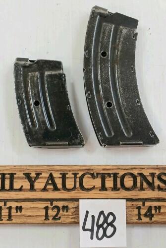 LOT OF 2 - MISC .22CAL MAGS - PAL REQ.