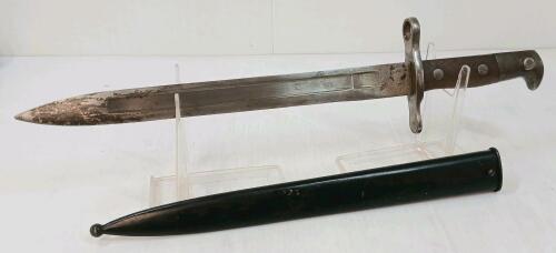 SWISS M1918 BAYONET W/ SCABBARD