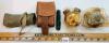 LOT OF 5 - SOVIET SKS OILERS, CLEANING KIT, TOOL SET & LEATHER POUCH