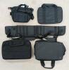 LOT OF 5 - SOFT CARRIERS & POUCHES - 2