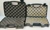 LOT OF 4 - HARD HANDGUN CASES - 3