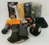 JOB LOT - SURVIVAL ACCESSORIES - FIRE STARTER, WATERPROOF MATCHES, PARACORD, HEAD LAMPS, ETC - 2