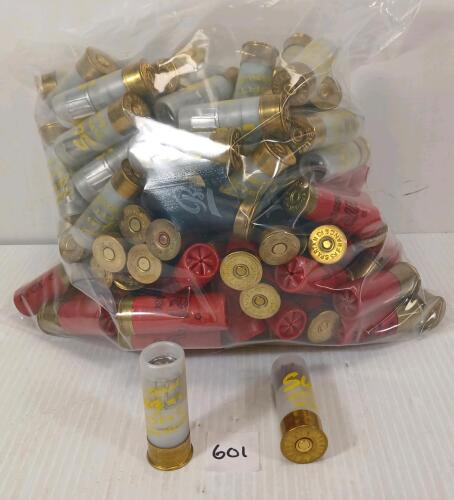 AMMO: 141X MIXED 12GA - 2 3/4 & 2 5/8IN - #4 & SLUG SHOT