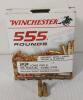 AMMO: 555X WINCHESTER .22 LR - 36GR - HP COPPER PLATED