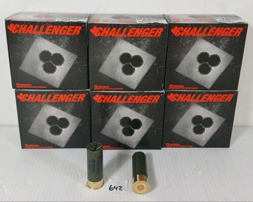 AMMO: 150X CHALLENGER 12GA 2 3/4 IN - BUCK - SEALED