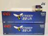 AMMO: 1000X CCI STINGER .22LR - 32GR